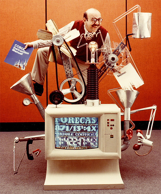 COBOL Rube Goldberg by Phil Manker