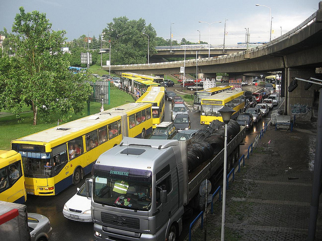 Saobraćajni kolaps u Beogradu